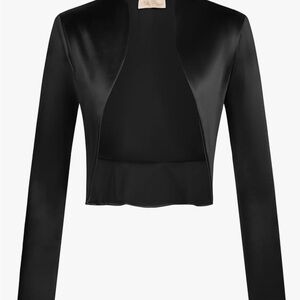 Elegant Black Shrug Dressy  by [Brand]